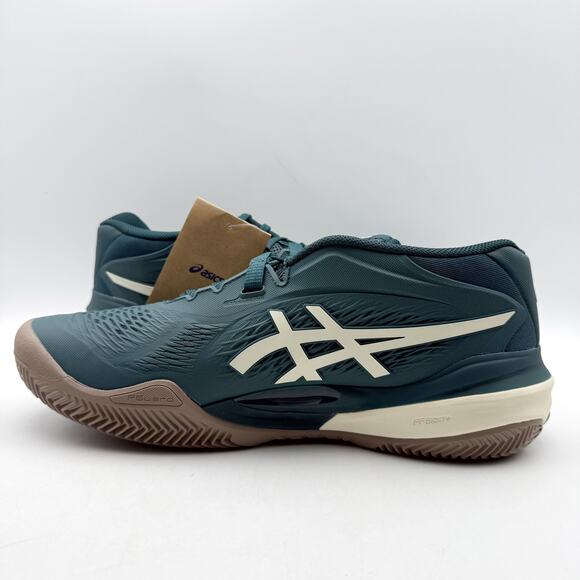 ASICS Mens Gel-Resolution X Tennis Sneakers US 10 EU 44 Green Athletic NIB main image 4